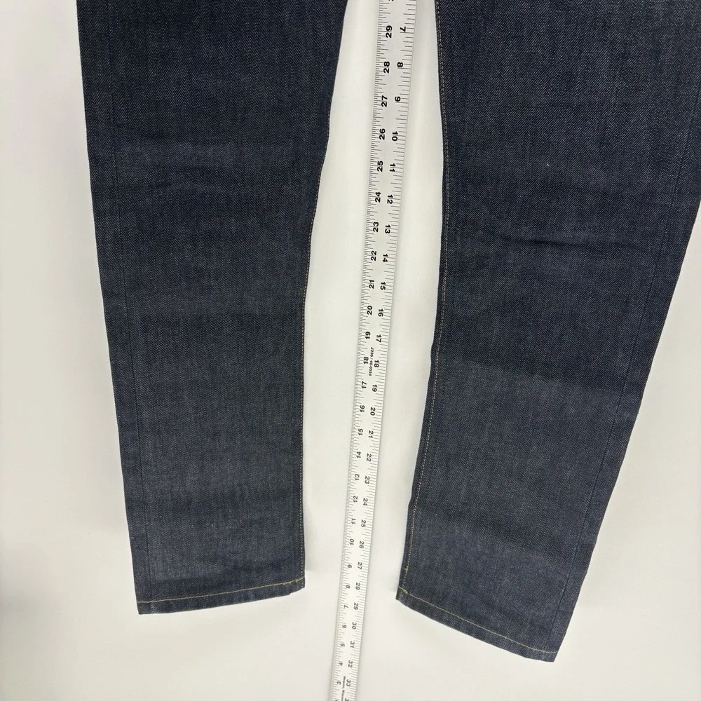Gustin Selvedge Denim Jeans Raw Selvedge Skinny Fit Button Fly USA Men 30x30